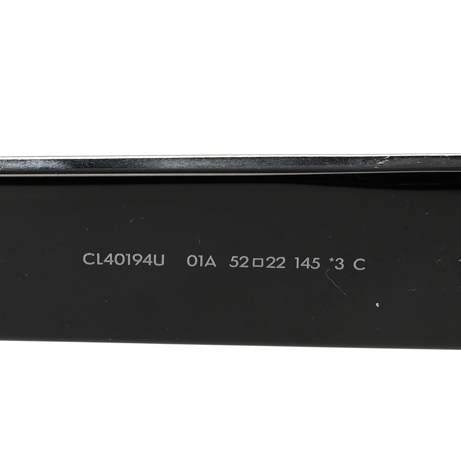 Celine Acetate Triomphe 01 Sunglasses CL 40194U Black 5 of 7