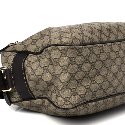 Gucci GG Plus Monogram Large Messenger Bag Dark Brown 9 of 10