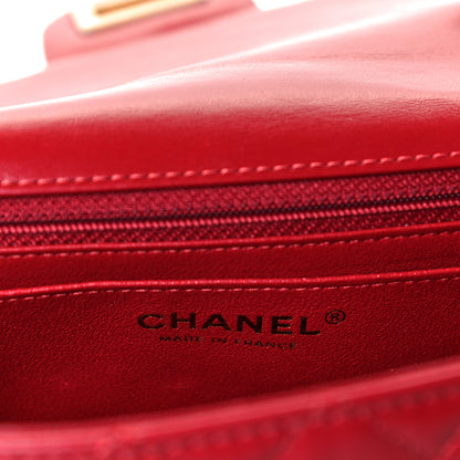 Chanel Aged Calfskin Quilted 2.55 Reissue Mini Flap Red 6 of 7