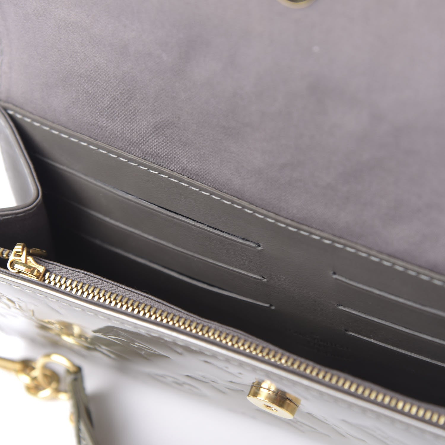 Louis Vuitton Vernis Sunset Boulevard Gris Art Deco 6 of 11