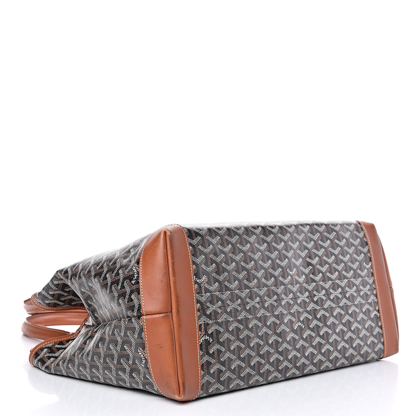 Goyardine Bellechasse Biaude MM Tote Black Gold