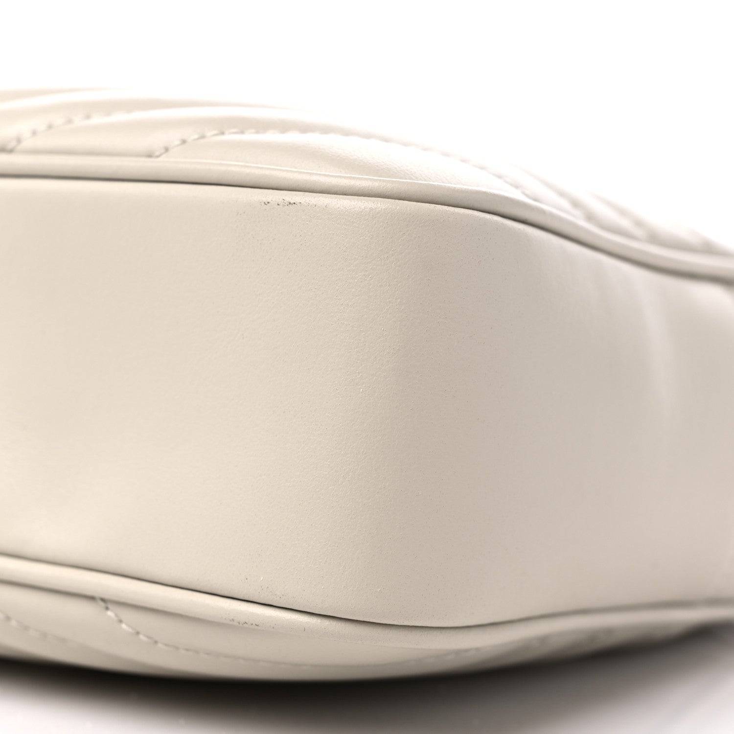 Saint Laurent Calfskin Matelasse Monogram Lou Camera Bag Crema Soft 9 of 10