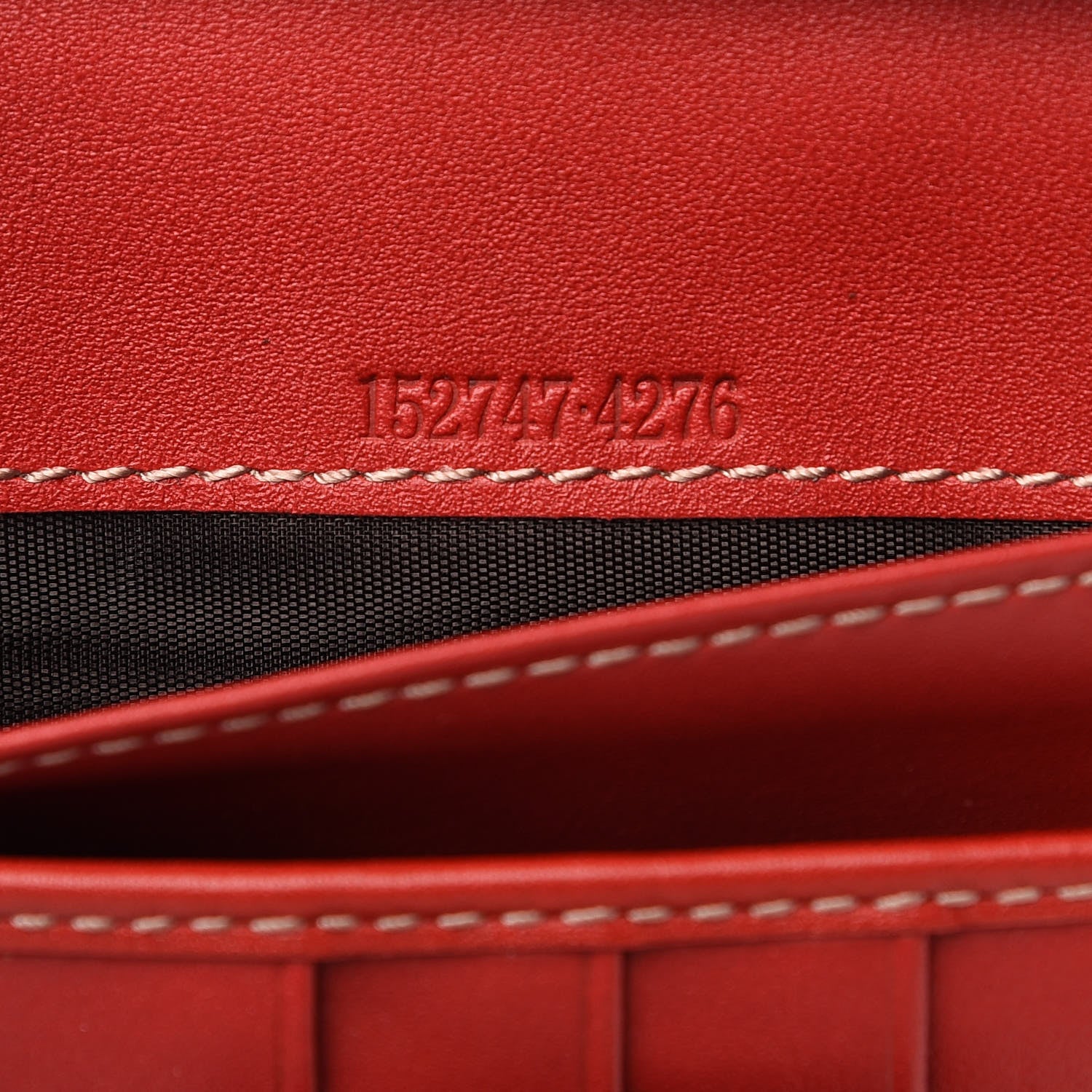 Gucci Guccissima Heart Lock Continental Wallet Red 5 of 8