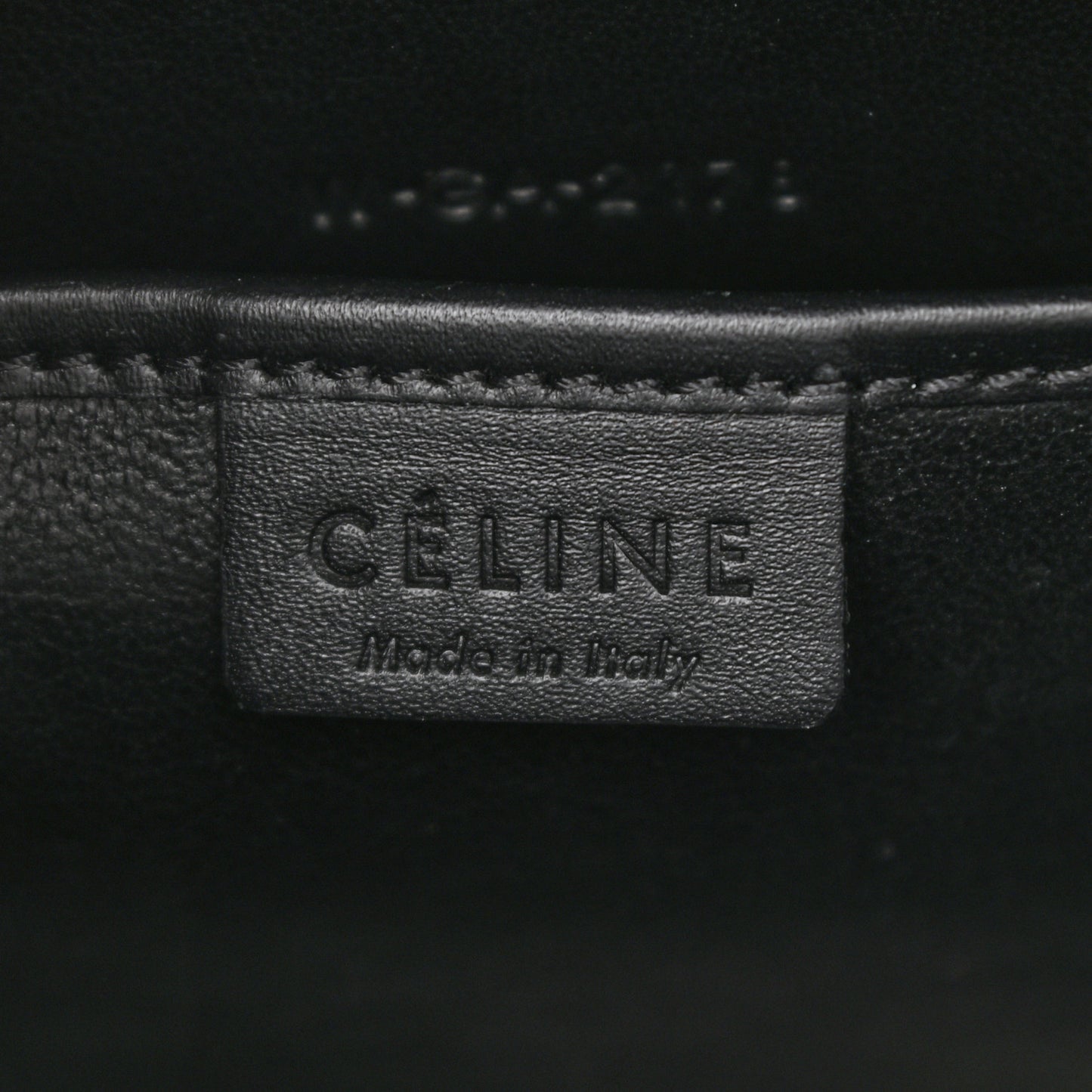 Baby Grained Calfskin Nubuck Tri-Color Nano Luggage Burgundy Wine
