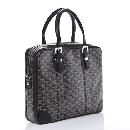 Goyard Goyardine Ambassade PM Briefcase Black 3 of 9