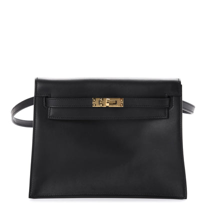 Hermes Swift Kelly Danse II Belt Bag Black 1 of 11