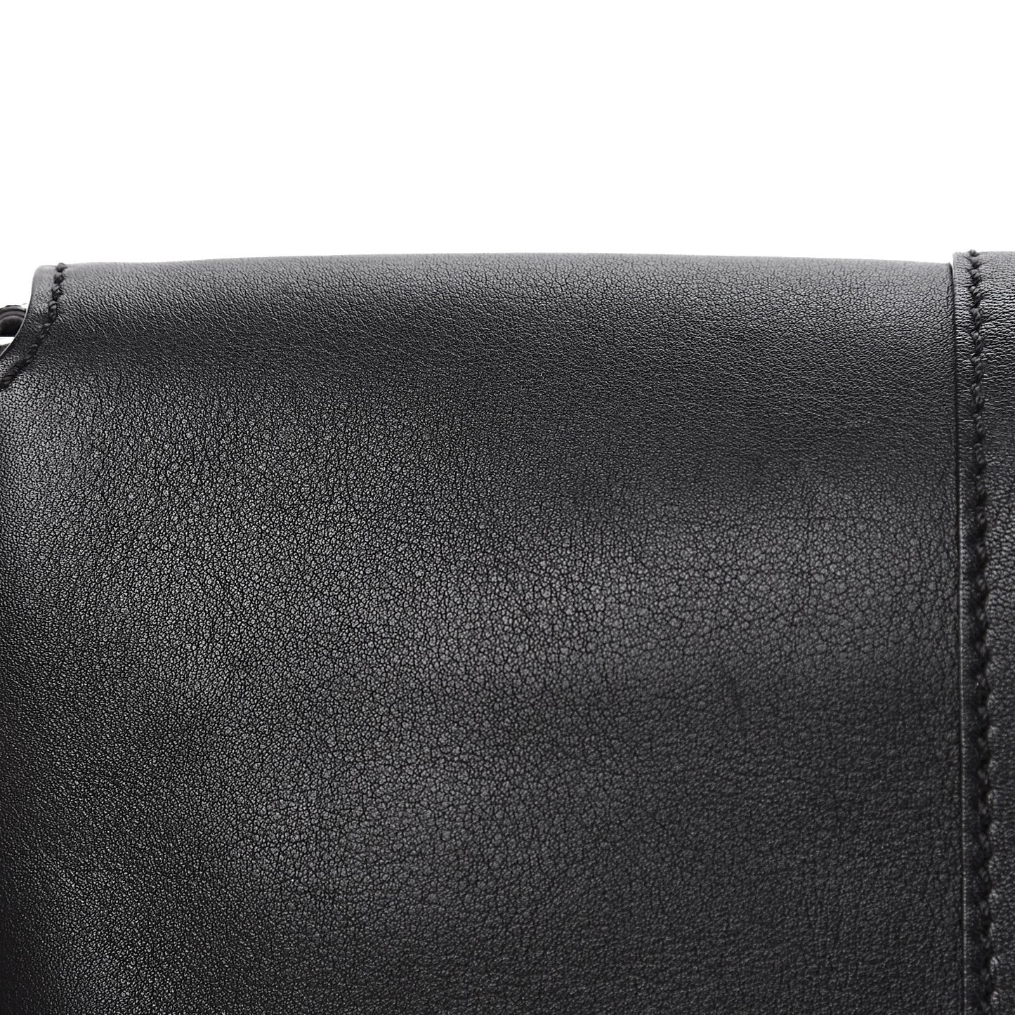 Vitello Dolce Lace Up Baguette Black