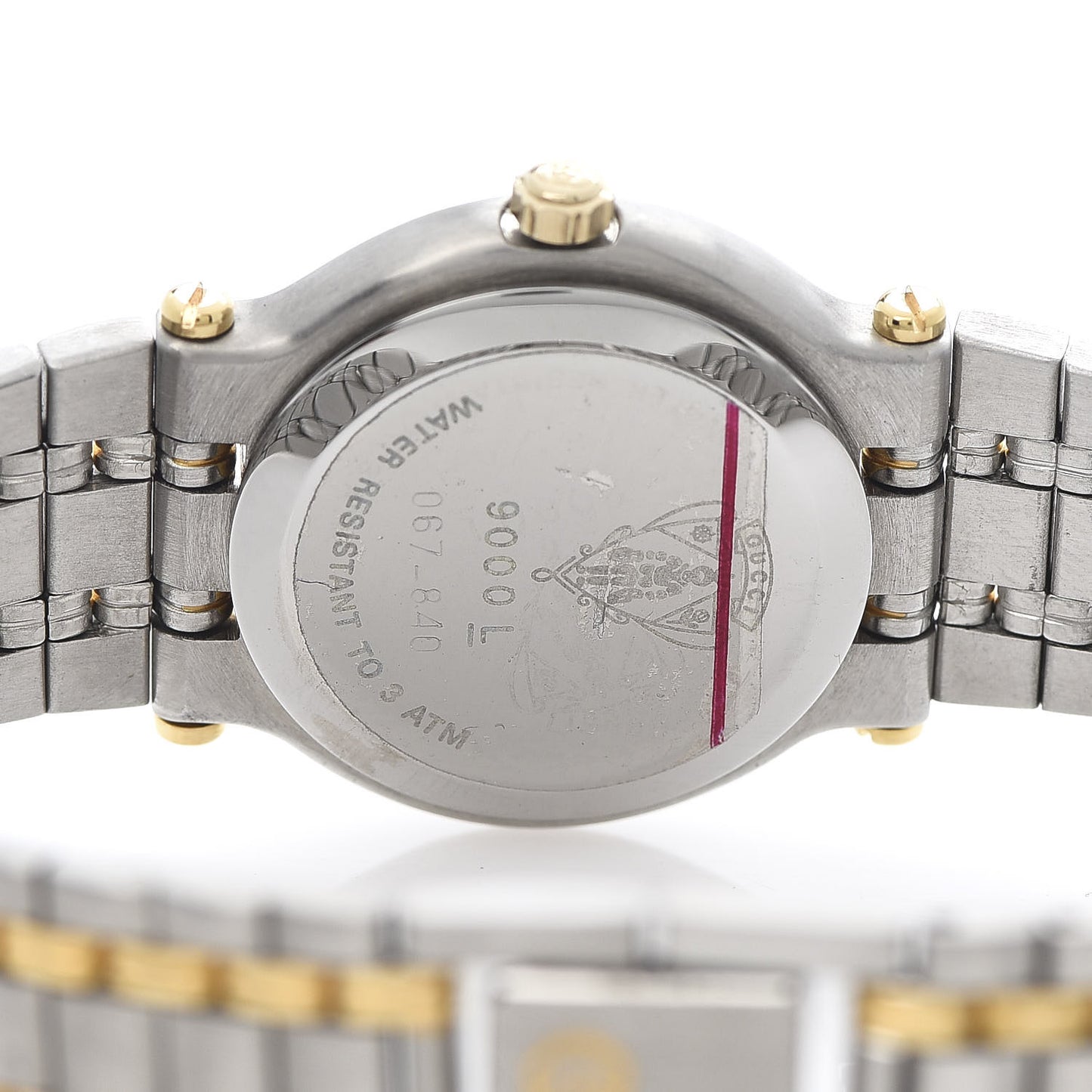 Stainless Steel 25mm 9000L Quartz Watch Gold