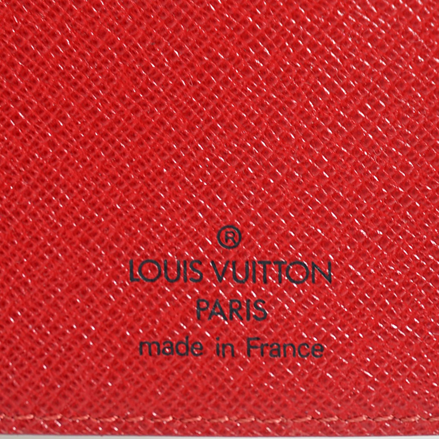 Louis Vuitton Epi Medium Ring Agenda Cover Red 6 of 7