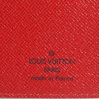 Louis Vuitton Epi Medium Ring Agenda Cover Red 6 of 7