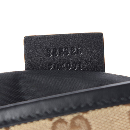Gucci GG Monogram Web Flat Messenger Bag Black 7 of 11