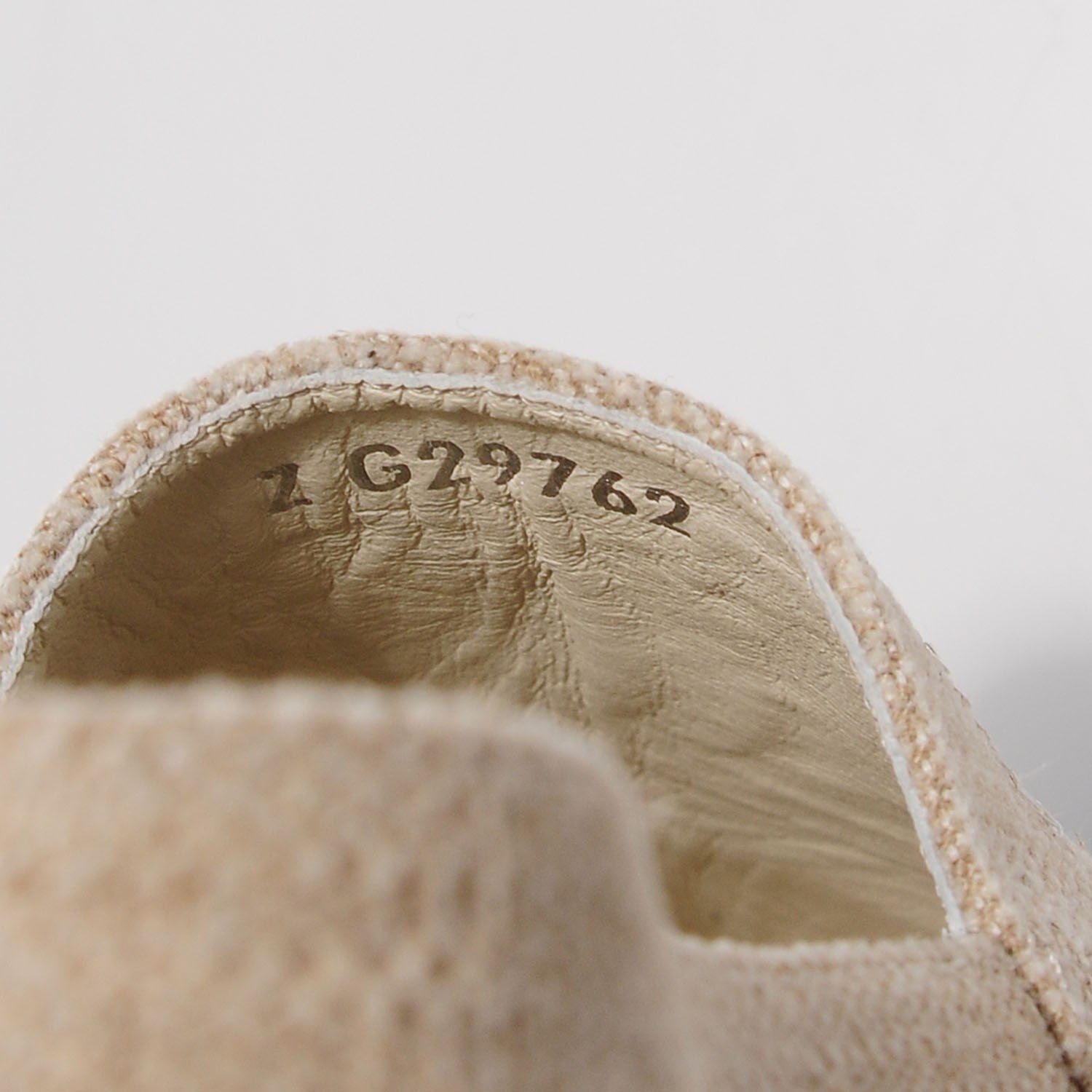 Chanel Toile Sequin CC Espadrilles 37 Beige Black 2 of 7