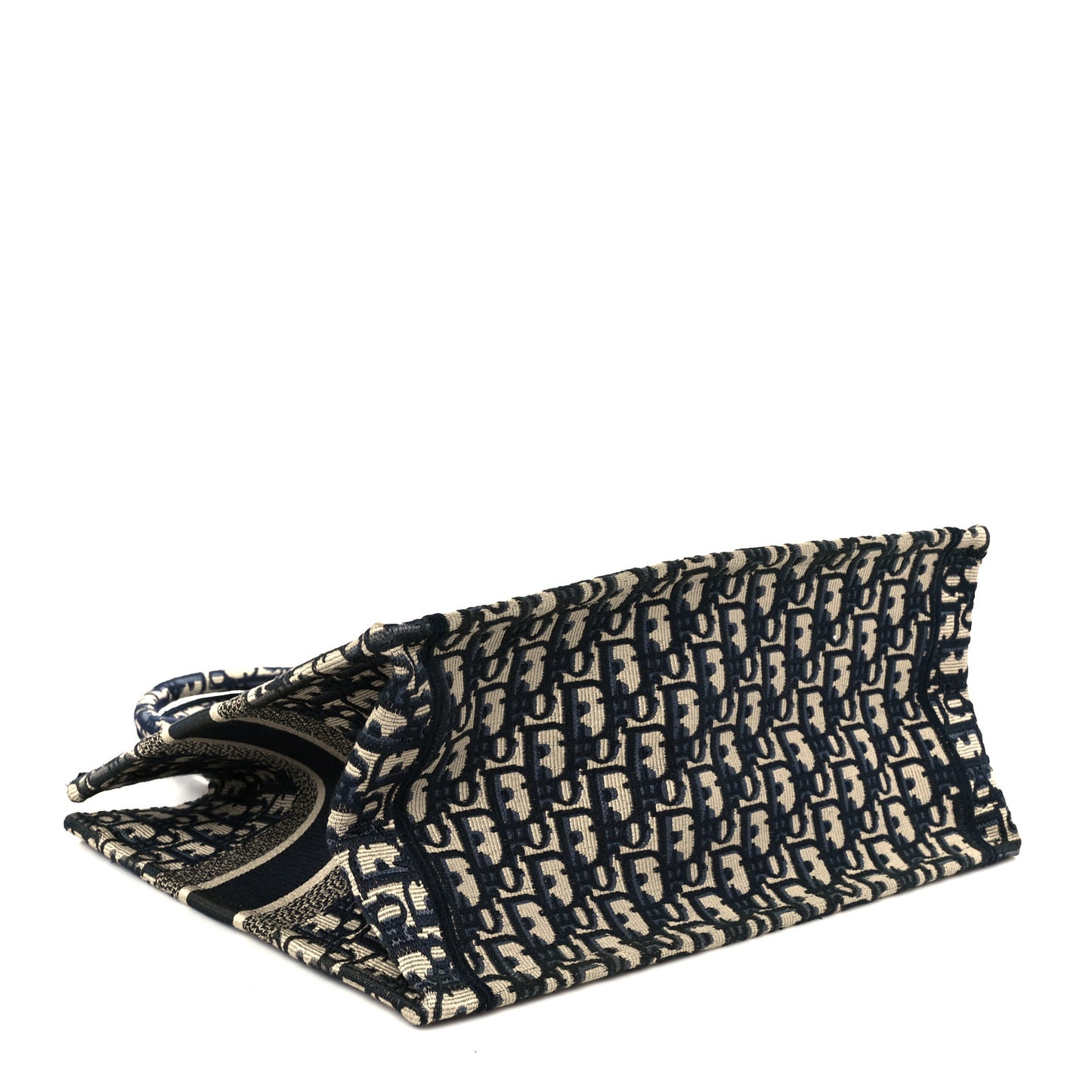 Oblique Medium Book Tote Blue Multicolor