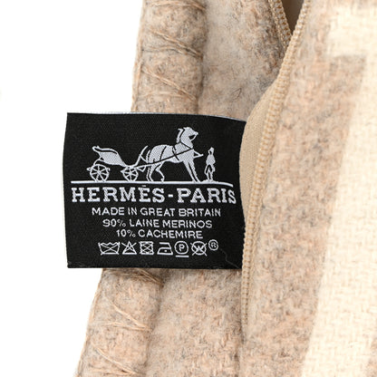 Hermes Wool Cashmere Avalon III Pillow PM Coco Camomille 3 of 3