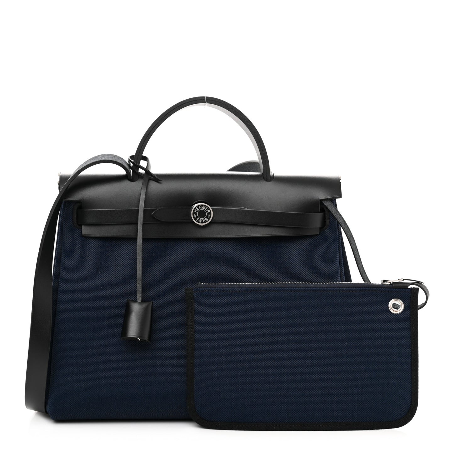 Military Toile Vache Hunter Herbag Zip Retourne 31 PM Bleu Marine Black