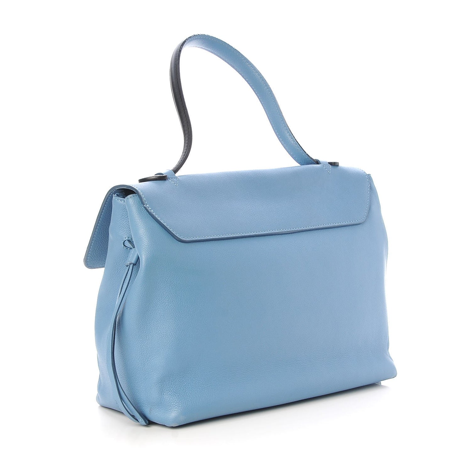 Calfskin Lockme MM Bleuet