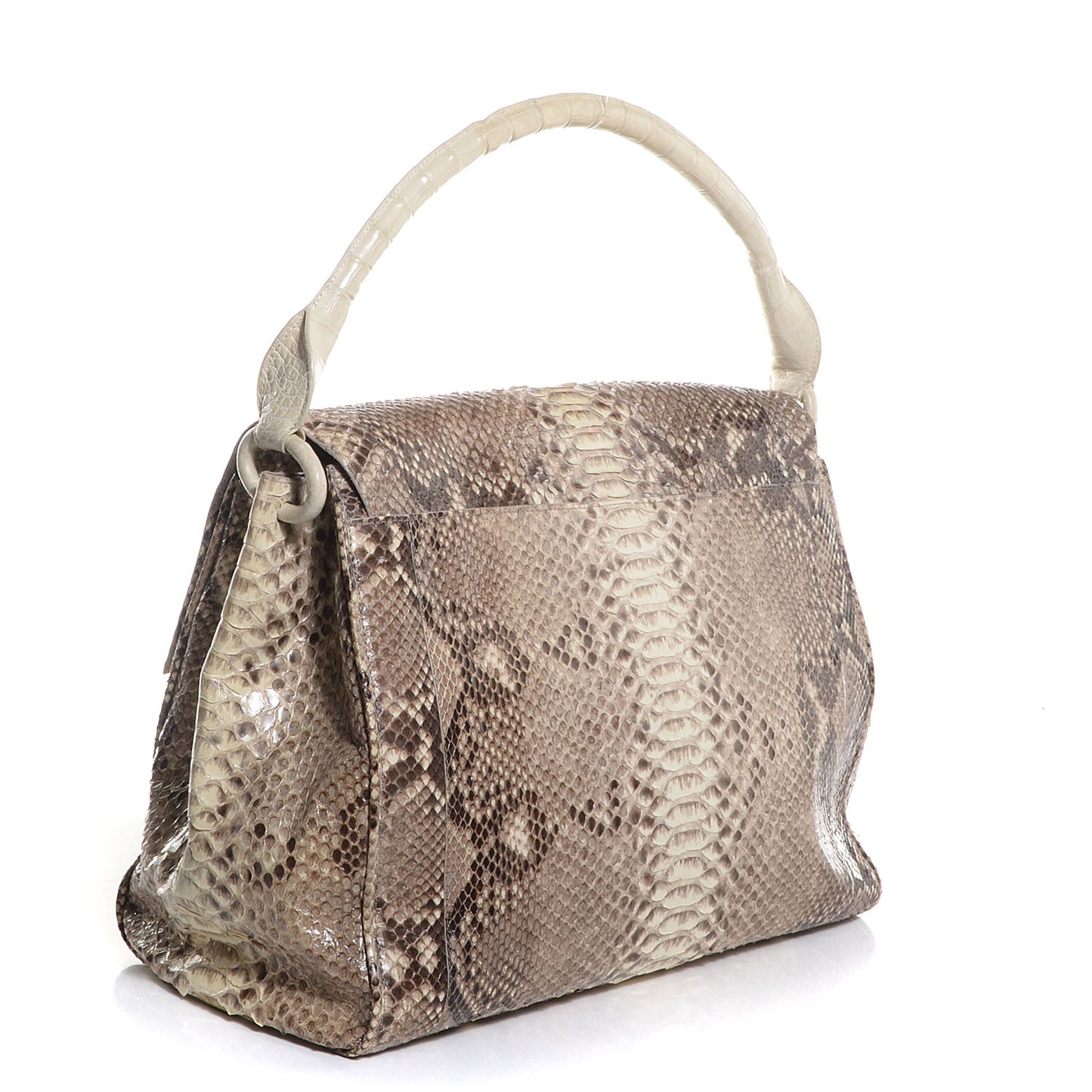 Python Crocodile Flap Hobo