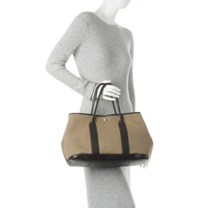 Hermes Toile Fjord Garden Party Tote 36 MM Ebene 2 of 10