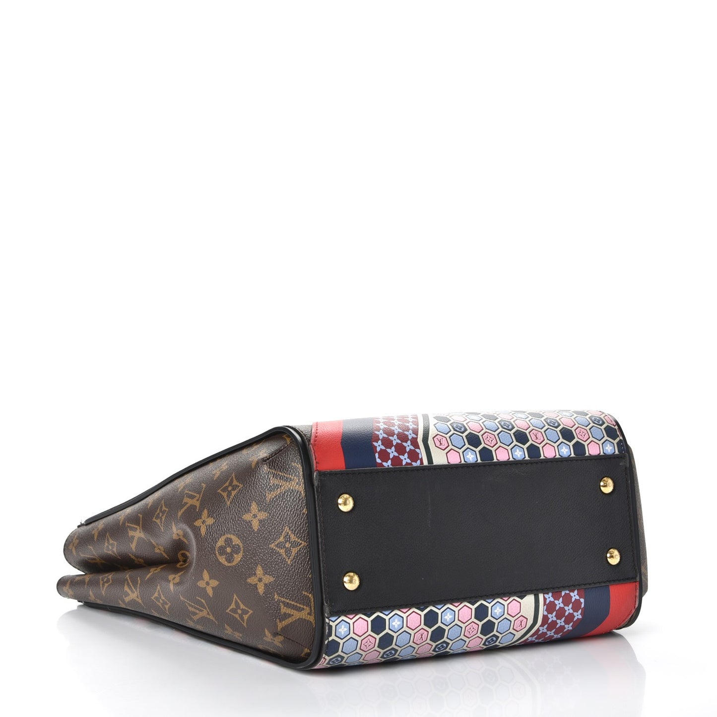 Calfskin Monogram Kimono Tote MM Rose