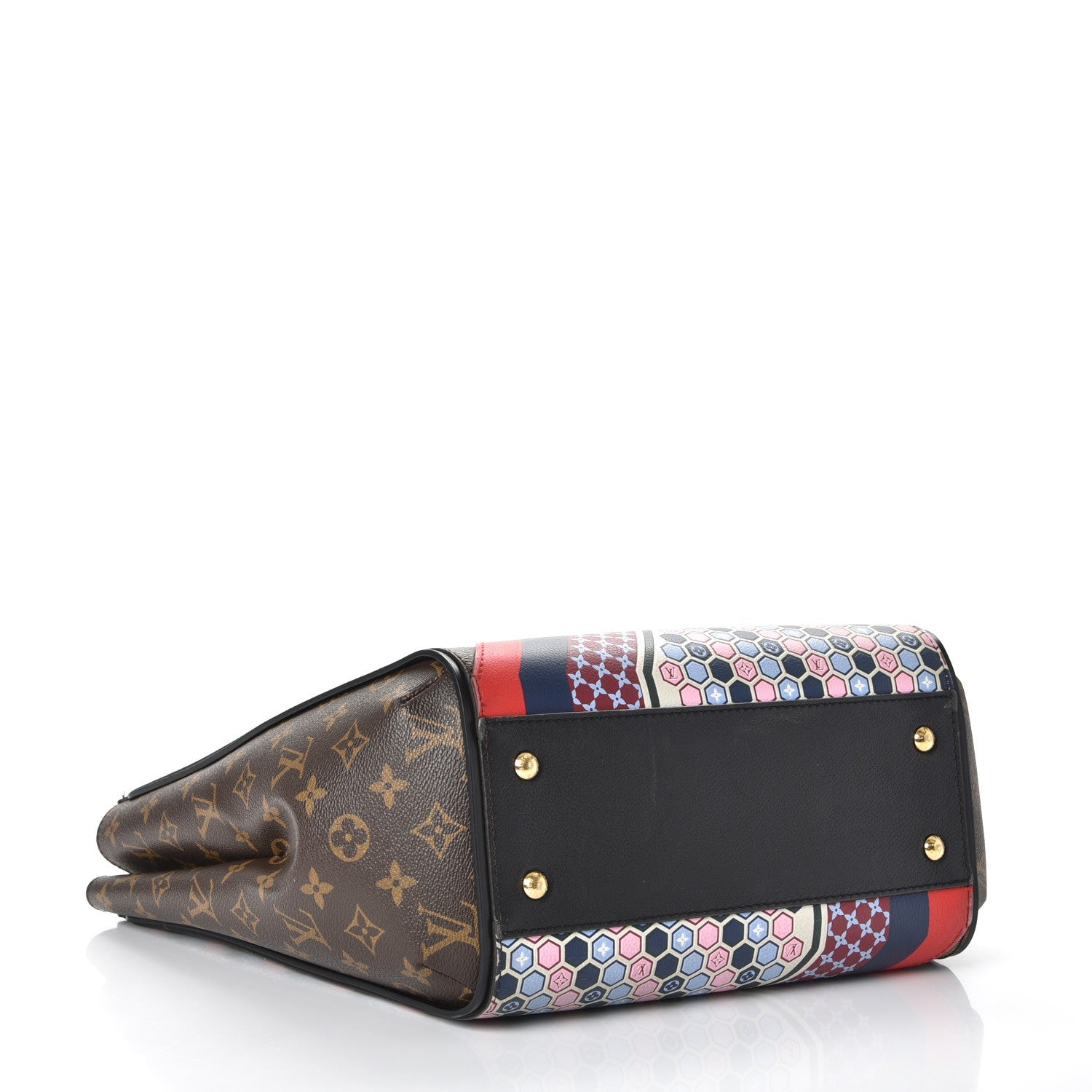 Louis Vuitton Calfskin Monogram Kimono Tote MM Rose 4 of 12