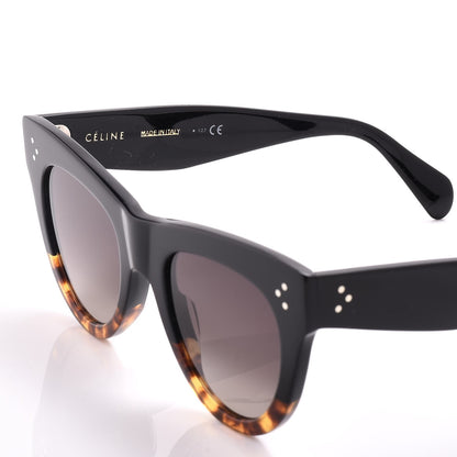 Celine Cat Eye Sunglasses 51mm CL400461 Black Havana Brown 5 of 6