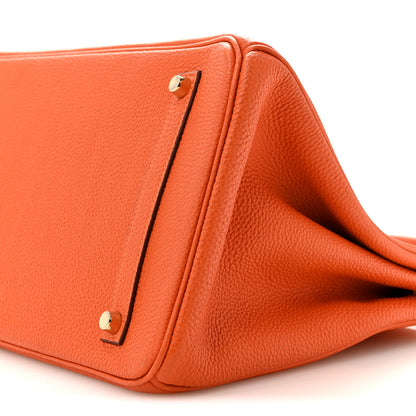 Hermes Togo BIRKIN 35 Orange 10 of 15