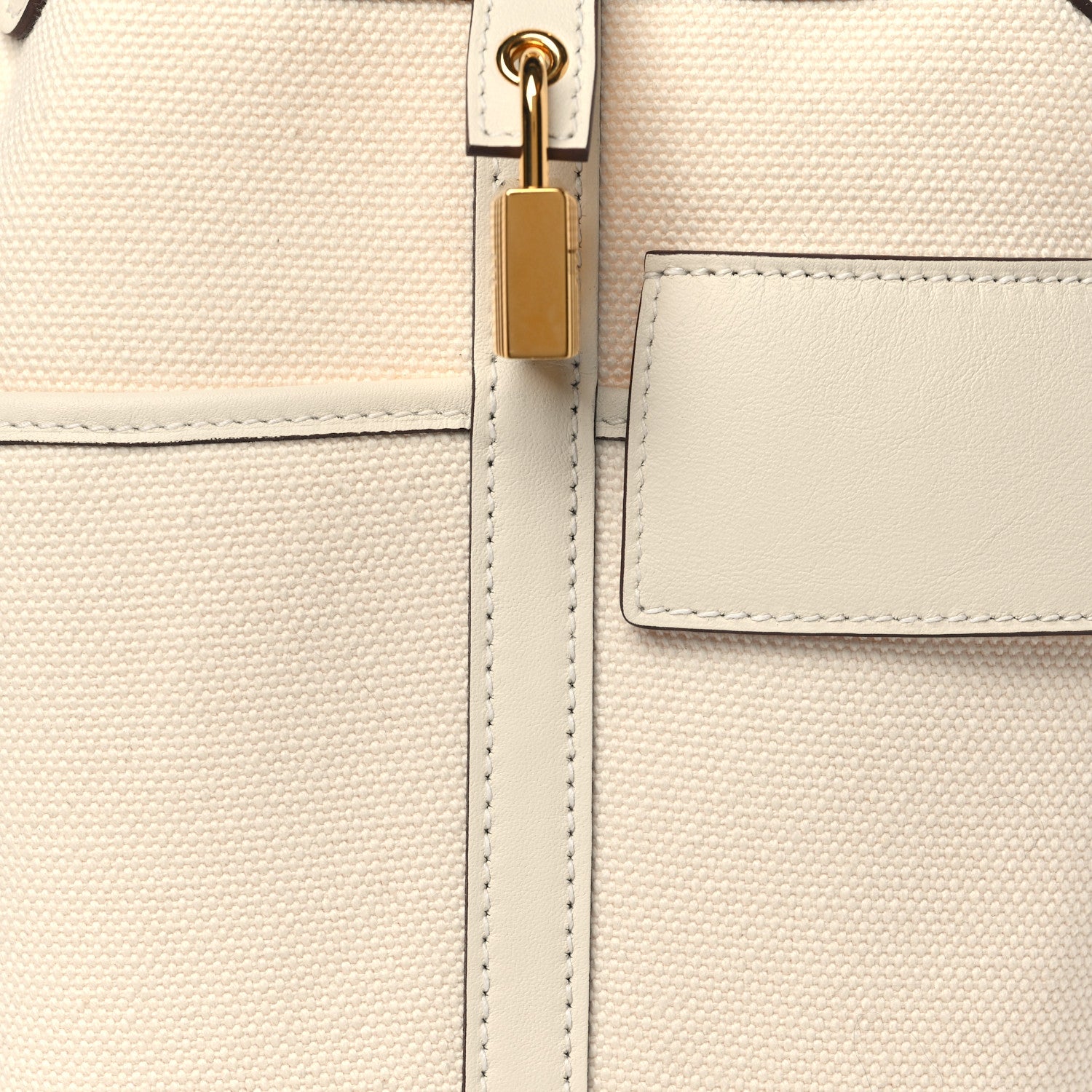 Hermes Toile Goeland Swift Cargo Picotin Lock 18 Nata 8 of 11