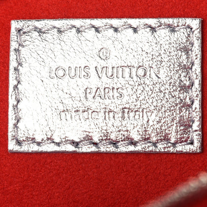 Louis Vuitton Metallic Lambskin Embossed Monogram Coussin PM Silver 6 of 12