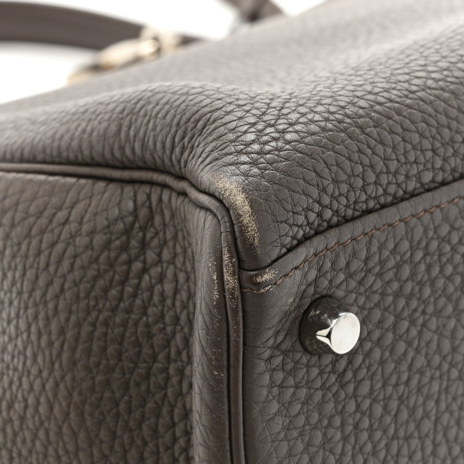 Hermes Togo Kelly Retourne 35 Etain 12 of 13