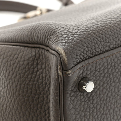 Hermes Togo Kelly Retourne 35 Etain 12 of 13