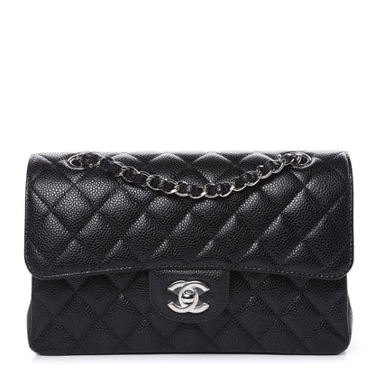 Chanel Caviar Quilted Small Double Flap Black 1 of 10
