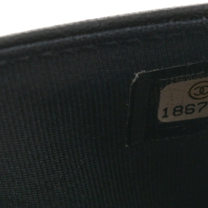 Chanel Lambskin Quilted Wallet On Chain WOC Black 7 of 14