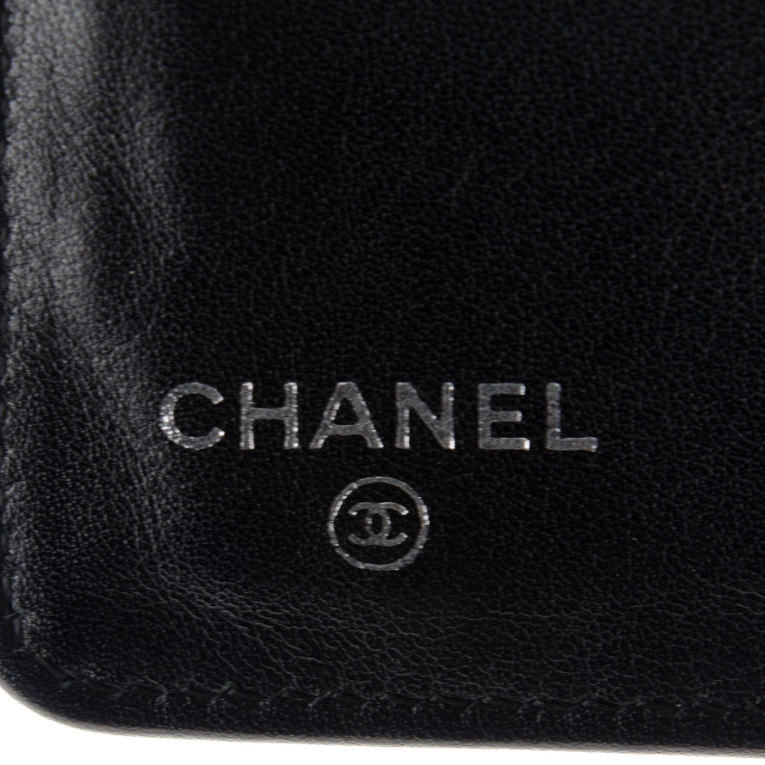 Chanel Caviar Sevruga Yen Wallet Black 6 of 8