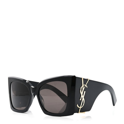 Saint Laurent Acetate Blaze Sunglasses SL M119 Black 1 of 8