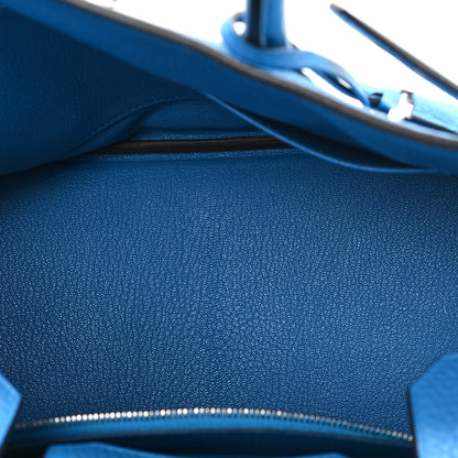 Hermes Togo BIRKIN 30 Bleu Zanzibar 5 of 10