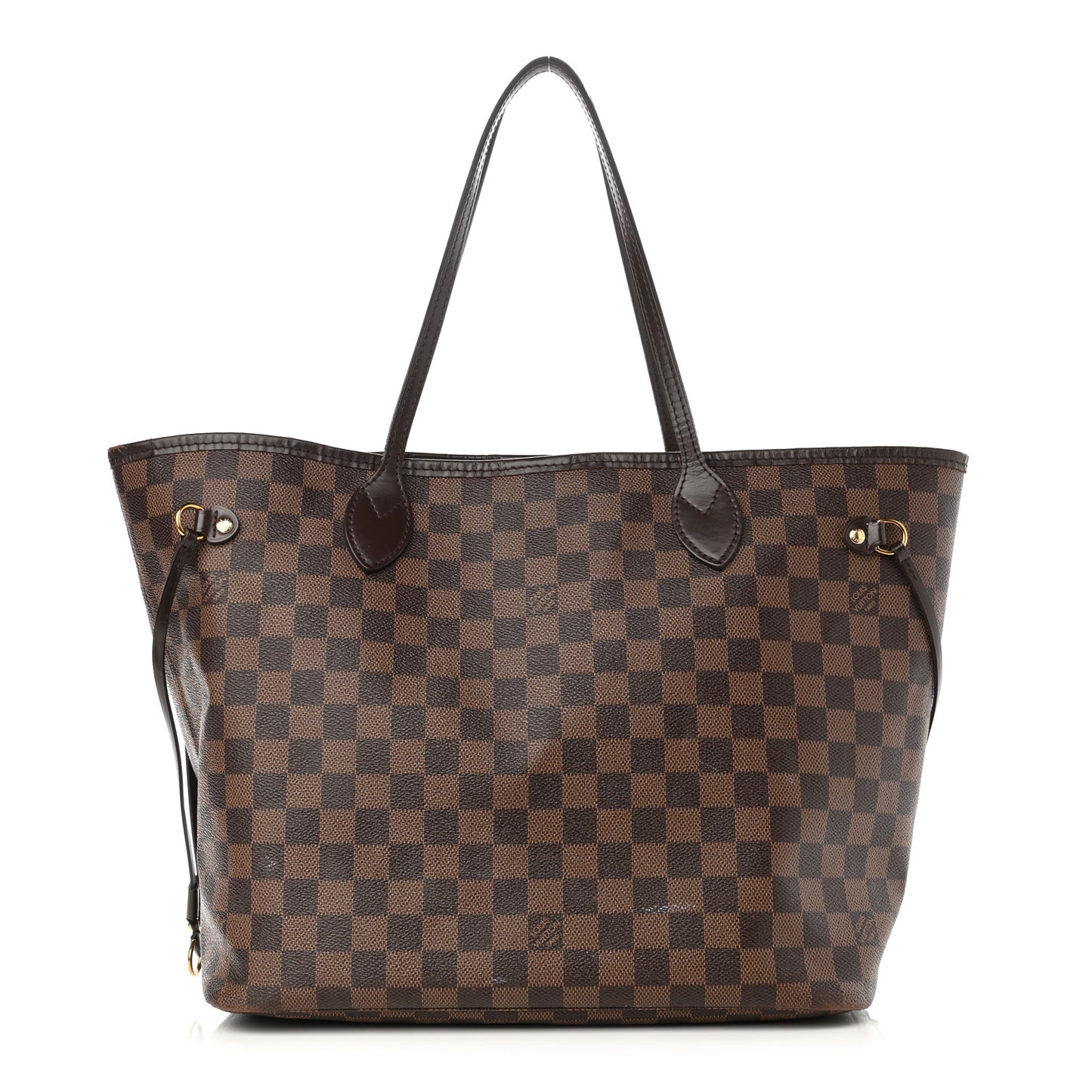 Damier Ebene Neo Neverfull MM Rose Ballerine