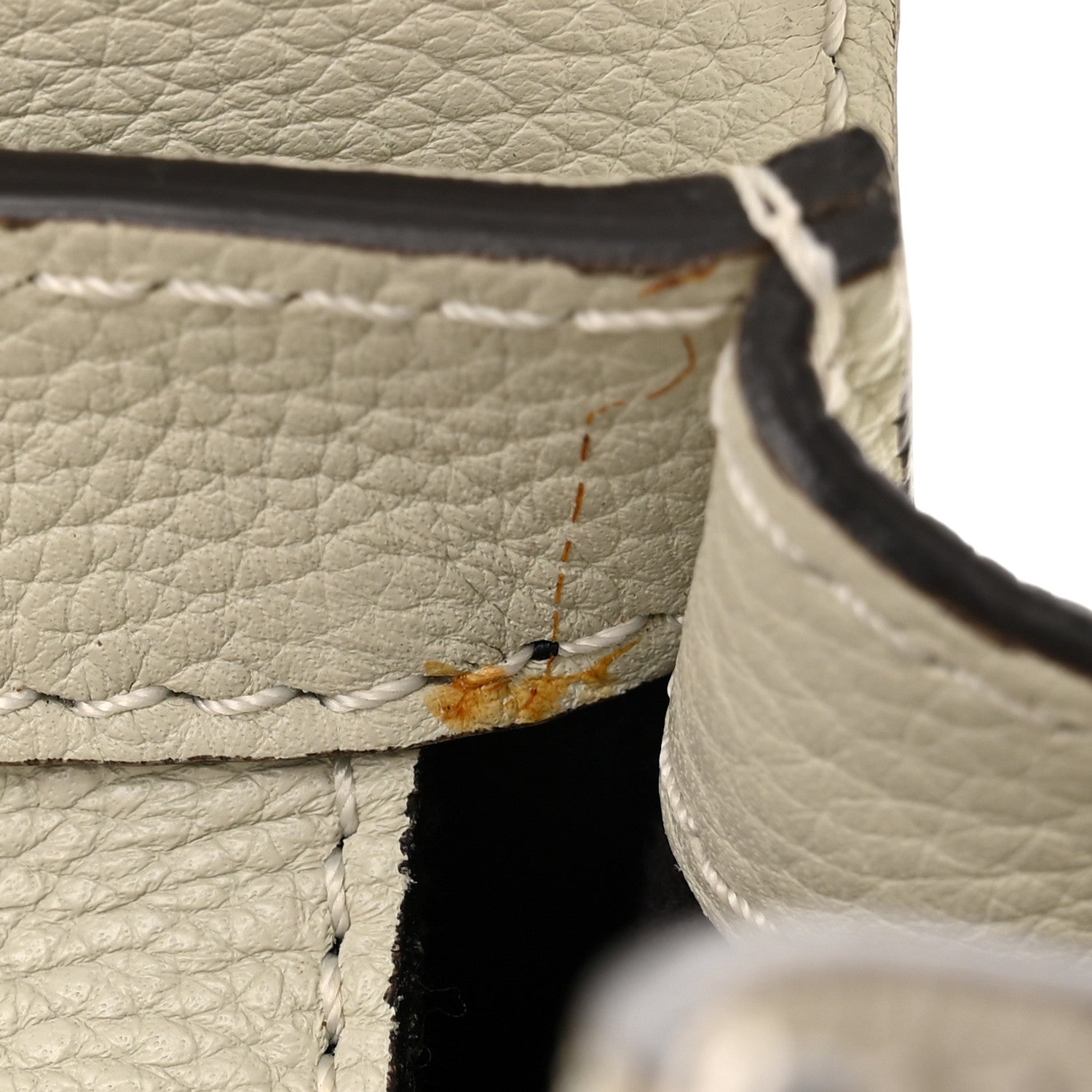 Celine Drummed Calfskin Micro Luggage Lune 12 of 12