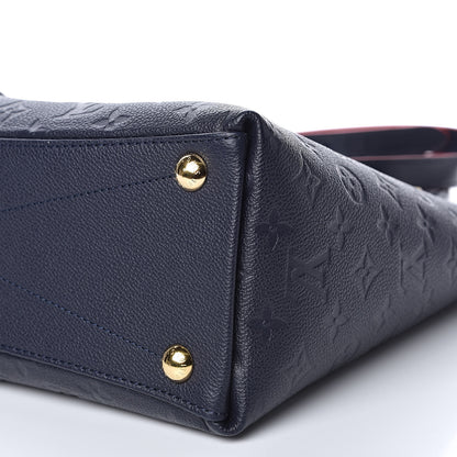 Louis Vuitton Empreinte V Tote MM Marine Rouge 8 of 11