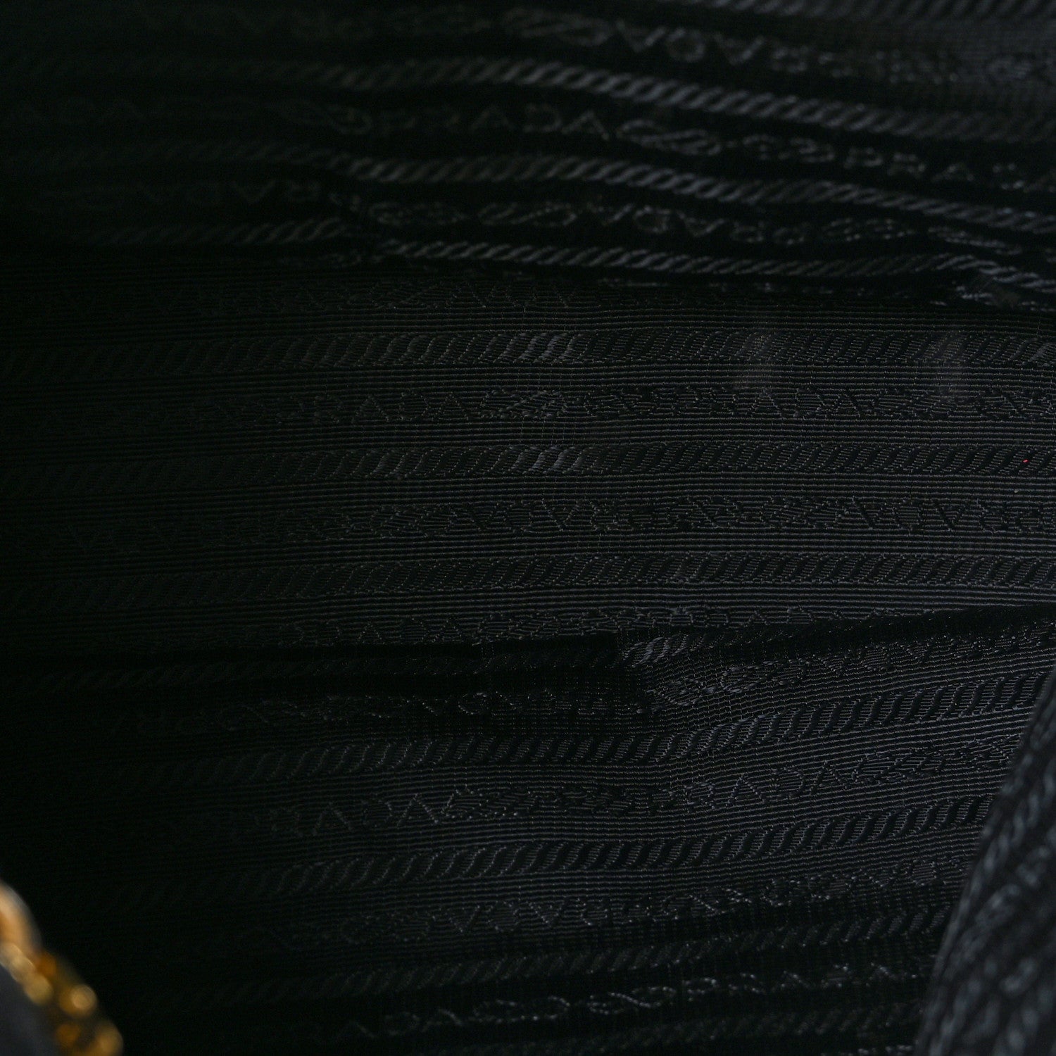 Prada Vitello Daino Tote Black 5 of 10
