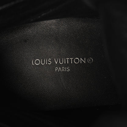 Louis Vuitton Suede Calfskin Monogram Star Trail Ankle Boots 40 Black 8 of 9