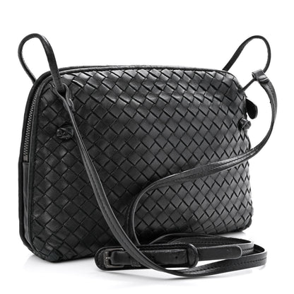 Bottega Veneta Nappa Intrecciato Nodini Bag Black 4 of 19