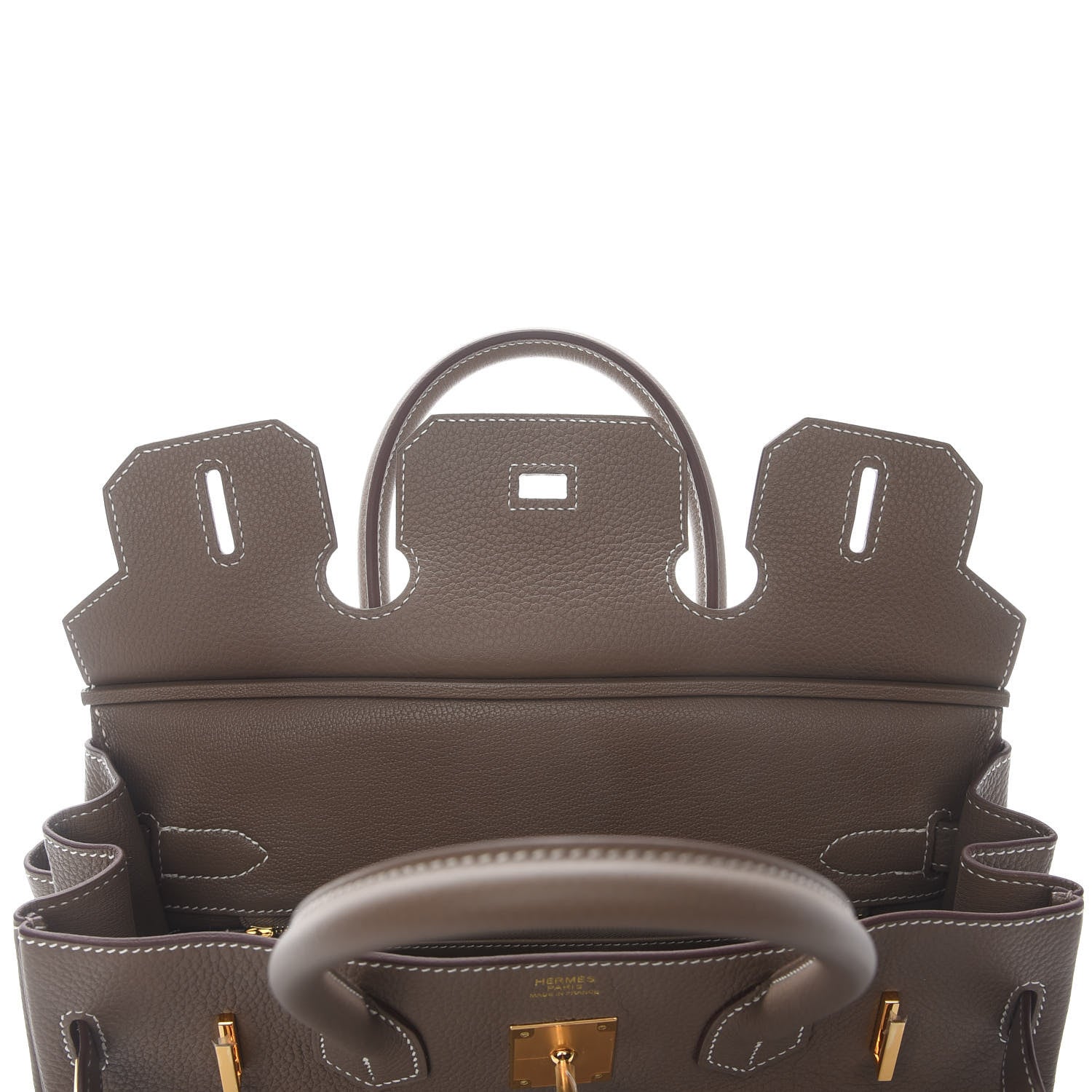 Hermes Togo Birkin 30 Etoupe 17 of 33