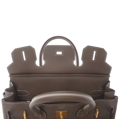 Hermes Togo Birkin 30 Etoupe 17 of 33