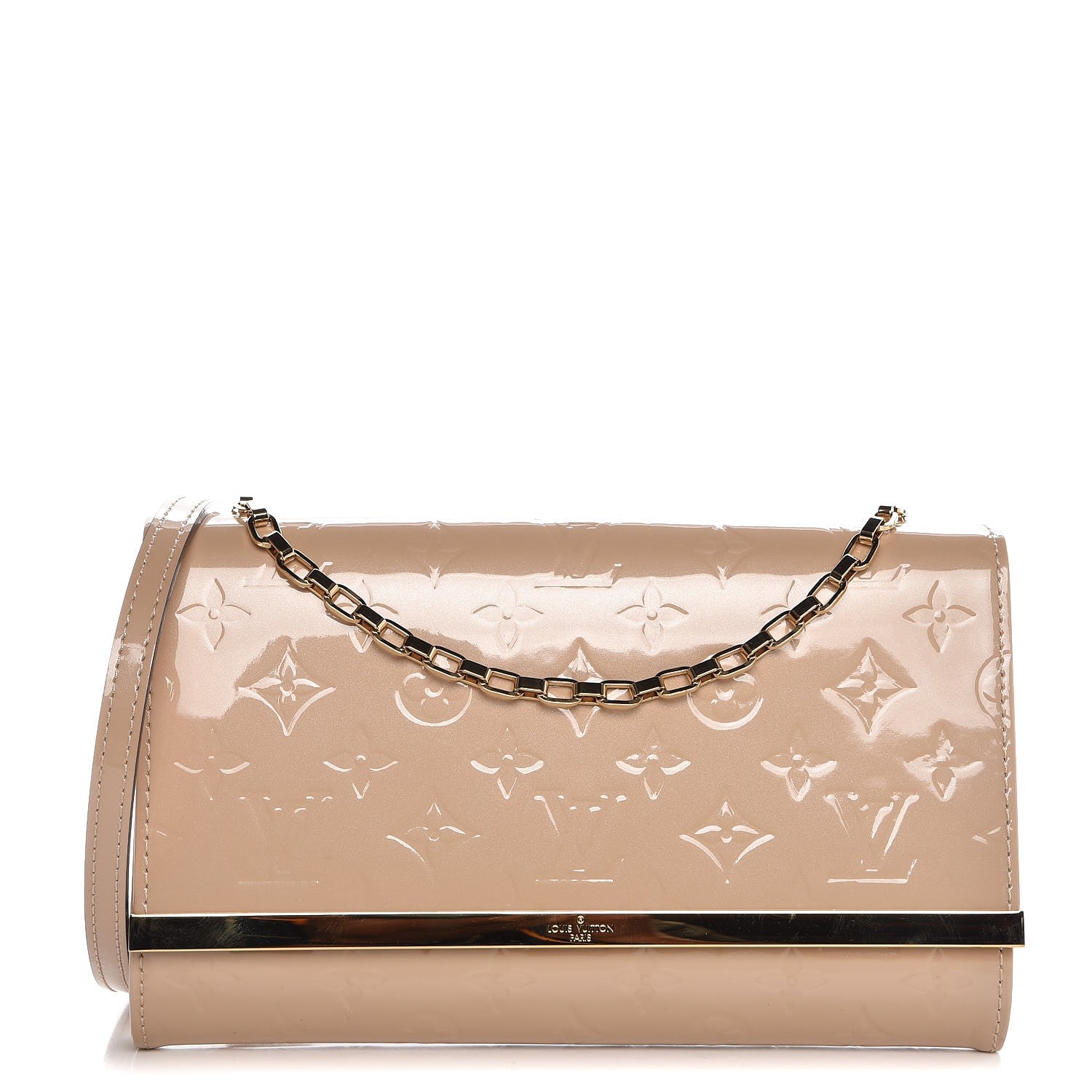 Louis Vuitton Vernis Ana Clutch Dune 1 of 9