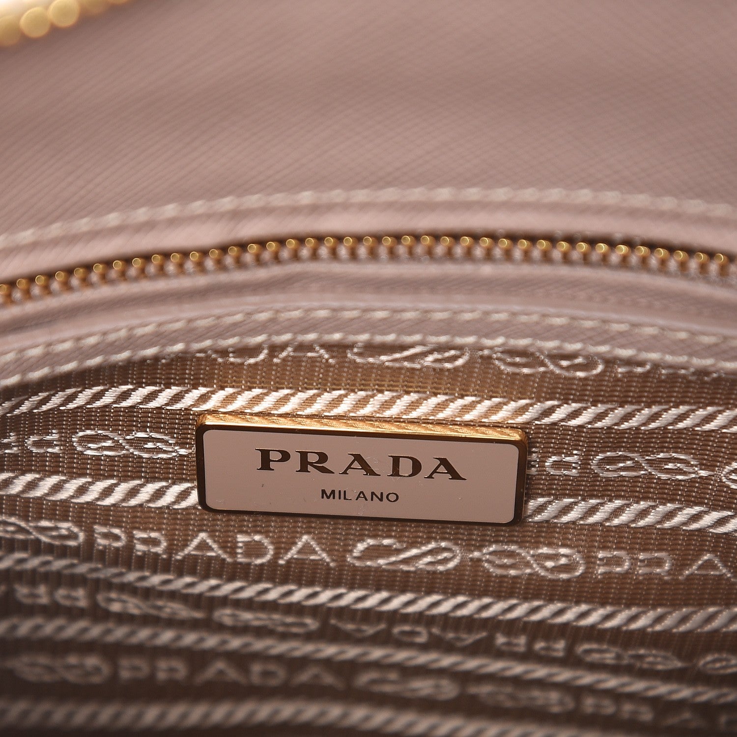 Prada Saffiano Lux Small Promenade Tote Cammeo 6 of 8