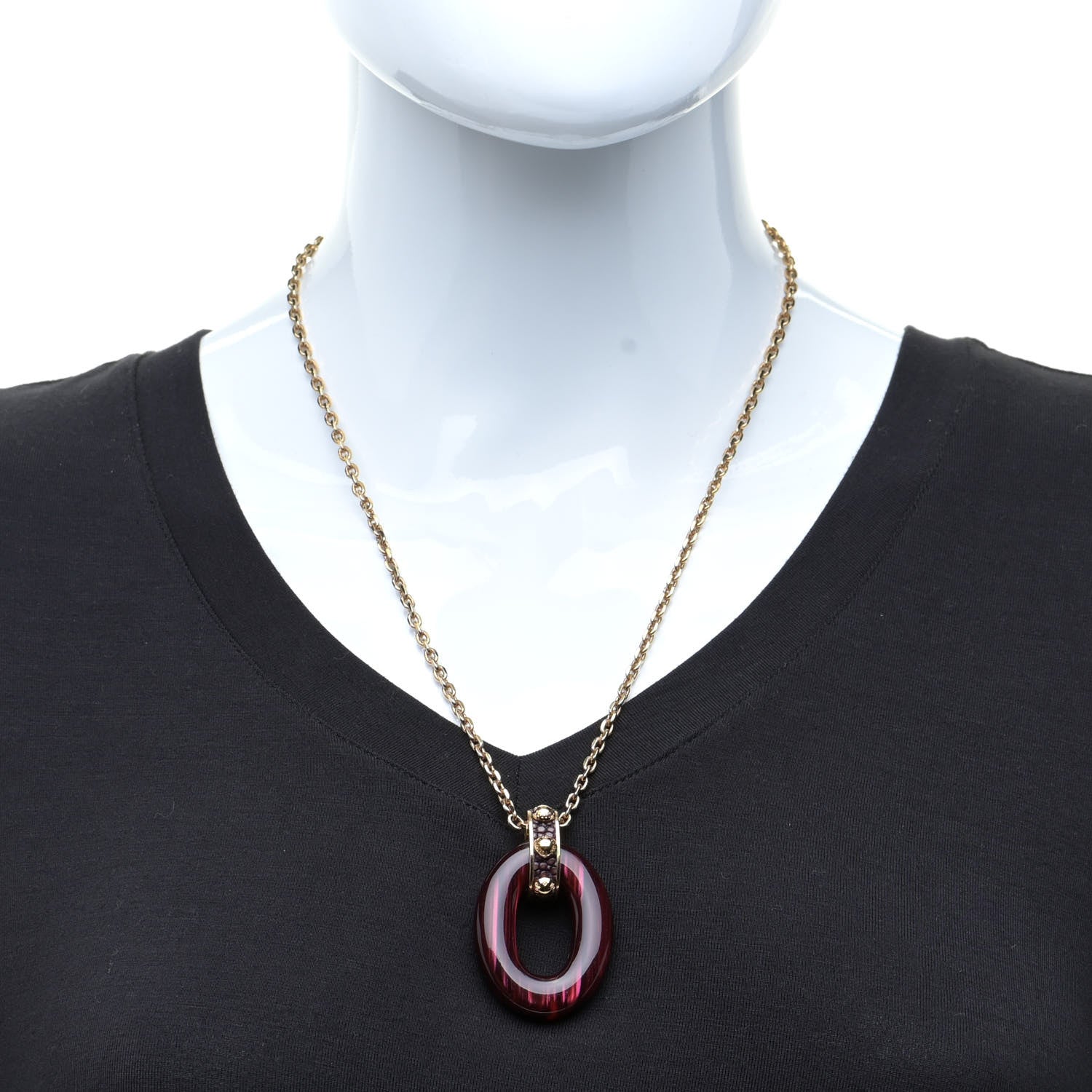 Louis Vuitton Gimme A Clue Necklace 2 of 8