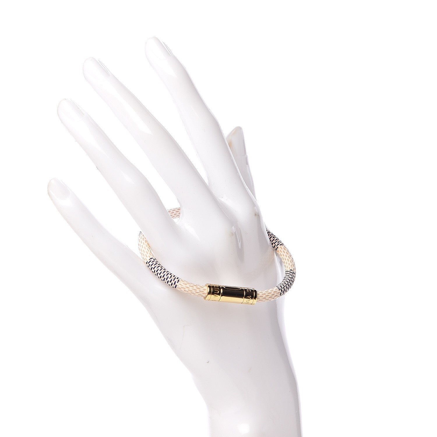 Louis Vuitton Damier Azur Keep It Bracelet 19 2 of 4