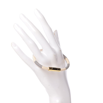 Louis Vuitton Damier Azur Keep It Bracelet 19 2 of 4