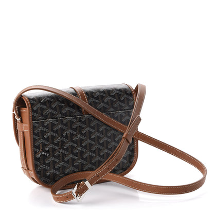Goyard Goyardine Belvedere II PM Messenger Bag Black Gold 3 of 9