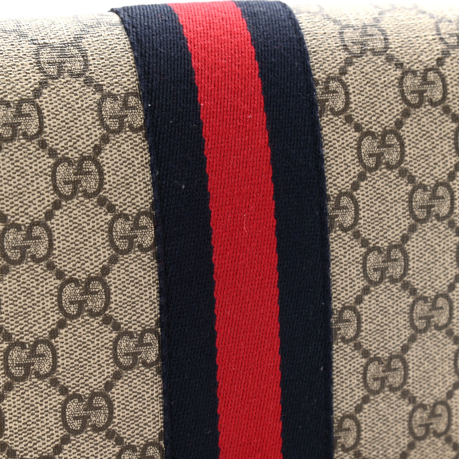 Gucci GG Supreme Monogram Medium Queen Margaret Shoulder Bag Red 11 of 13